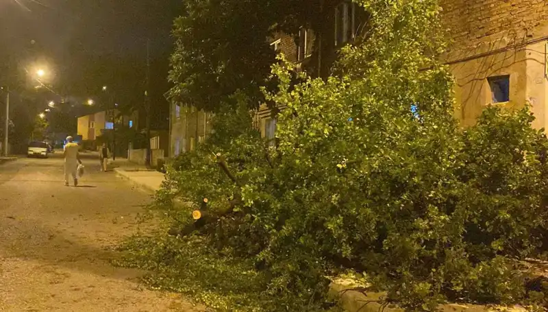 Karabük'te Şiddetli Fırtına: Zarar Velinimeti Oldu mu?