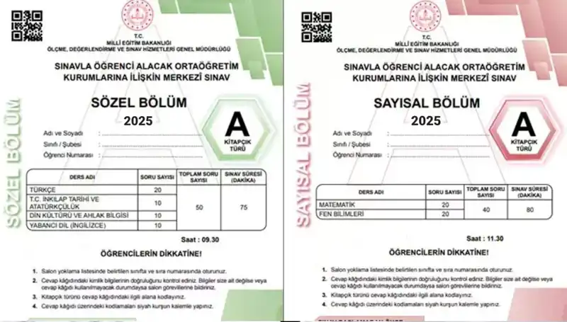 LGS 2025: Sınav Soruları ve Cevap Anahtarı Ne Zaman Yayınlanacak?
