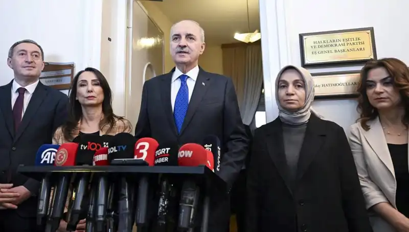 Numan Kurtulmuş, Siyasi Partilerle Yoğun Görüşmeler Gerçekleştiriyor