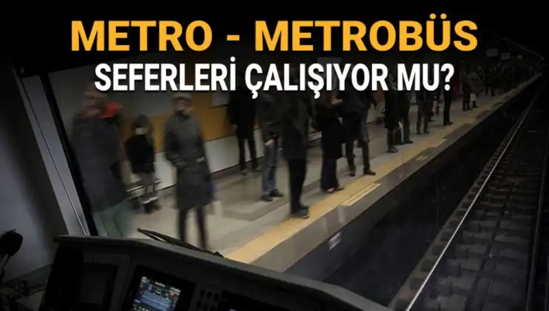 İstanbul’da Ulaşımda Bugün Metrobüs ve Metro Durumu Nedir?