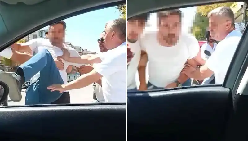 Trafikte Dehşet Saçan Dolmuş Şoförünün Şok Edici Olayı!