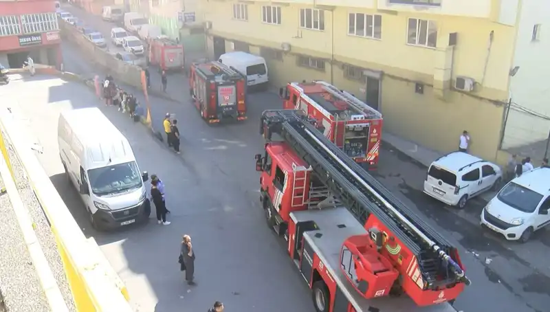 İstanbul’da Tekstil Atölyesinde Korkutan Yangın: Olay Anı ve Sonrası