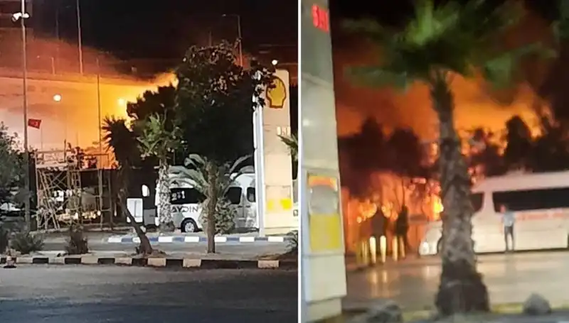 İzmir Otogarı'nda Yangın: Ekipler Seferber Oldu, Can Kaybı Yok