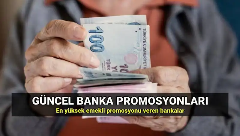 2025'teki En Yüksek ve Düşük Emekli Promosyonları: Banka Banka İnceleme