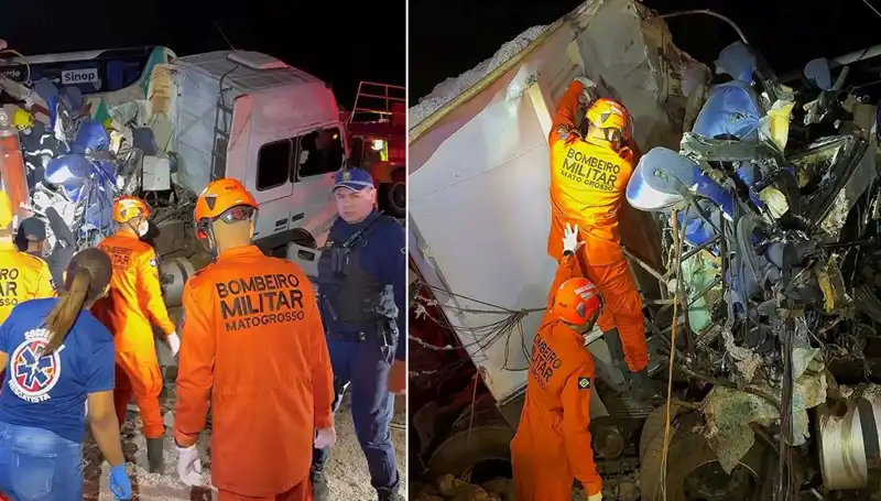 Brezilya'da Feci Otobüs Kazası: 11 Hayatını Kaybetti, 45 Yarasız Kaldı